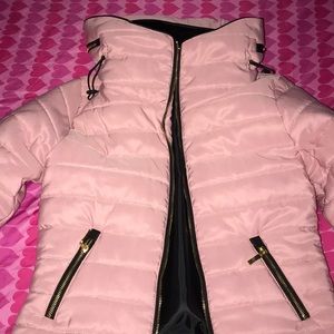 Pink Puffer Jacket